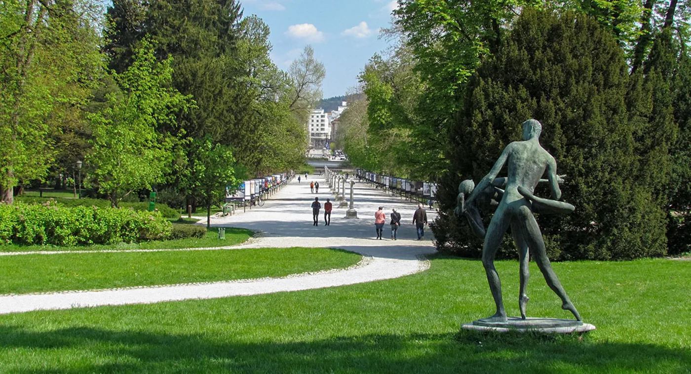 Park Tivoli in Ljubljana.